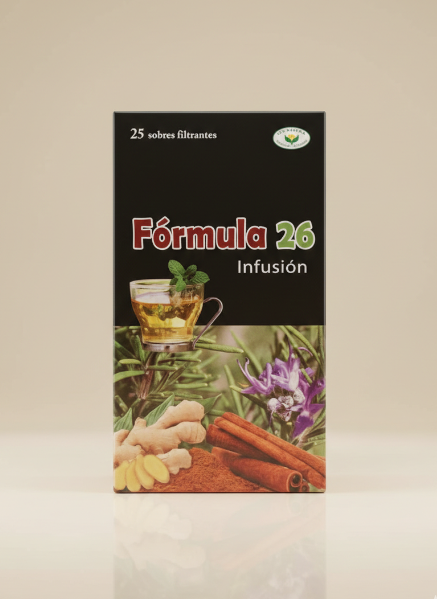 Fórmula 26 - Raíces del Inka - 25 Sobres