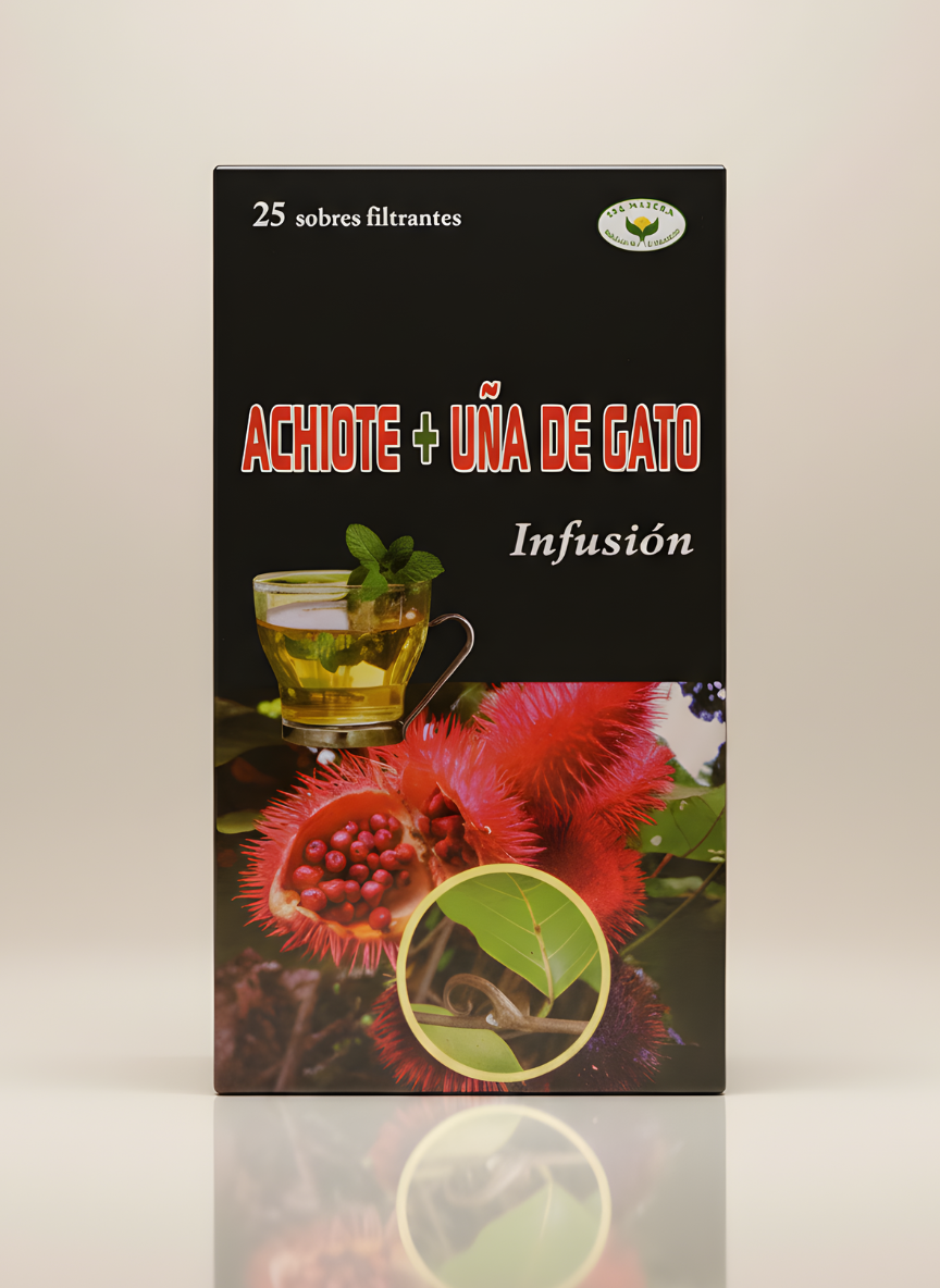 Infusión Achote + Uña de Gato - 25 Sobres